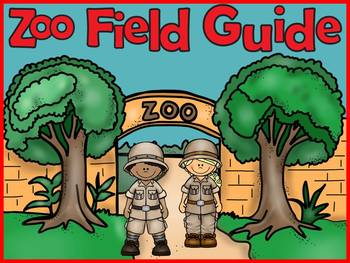 Preview of Zoo Field Guide and Animal Study
