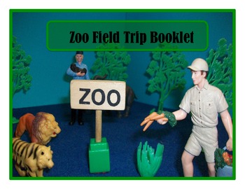 Preview of Zoo Field Trip Booklet Workbook - Use On or After the Field Trip - TOP SELLER!!!