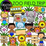 Zoo Field Trip Clipart {Zoo Clipart}