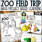 Project Based Learning Math Project | Zoo Field Trip Activities