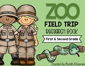 Preview of Zoo Field Trip Research Book