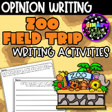 Zoo Field Trip Writing Activities | Opinion | Reflection