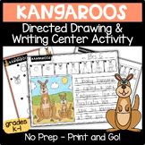 Zoo Field Trip Writing Activity K-1 | Kangaroo Directed Dr