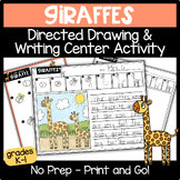 Zoo Field Trip Writing Center Activity K-1 | Giraffe Direc