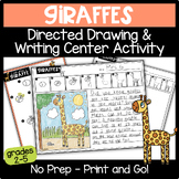 Zoo Field Trip Writing Center Activity 2nd-5th | Giraffe D