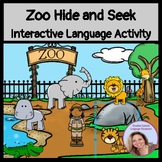 Zoo Hide and Seek Interactive Language Activity