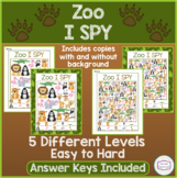 Zoo I SPY - Fun Games & Activities