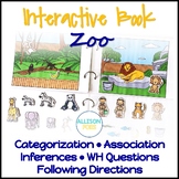 Zoo Interactive Book Speech Therapy