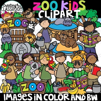 zoo clipart for kids
