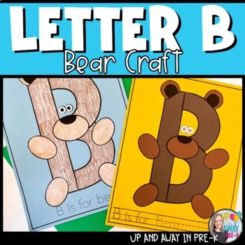 Letter B Craft - Alphabet Crafts - A Spoonful of Learning