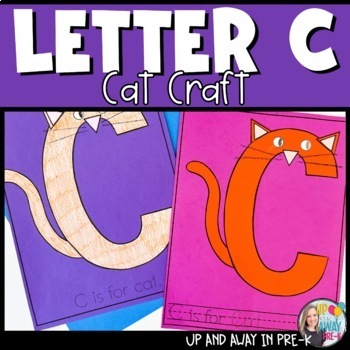 Letter C Craft & Journal Writing - Zoo Letter Craft - C for Cat | TpT