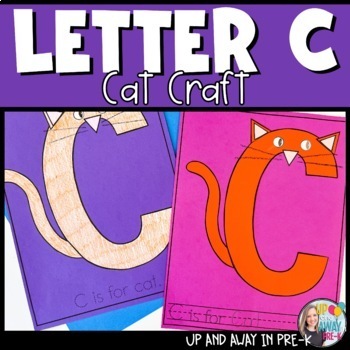 Letter C Craft & Journal Writing - Zoo Letter Craft - C for Cat | TPT