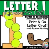 Letter I Craft & Journal Writing - Zoo Letter Craft - I fo