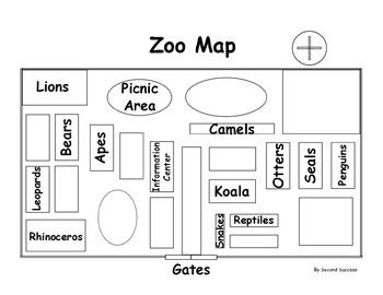 simple zoo map