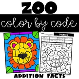 Zoo Math Activities with Addition Facts