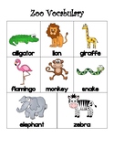 Zoo Math Bundle (Graphing, Word Problems, Vocab & MORE)