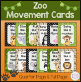 Zoo Movement Cards