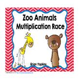 Zoo Animals Multiplication Race