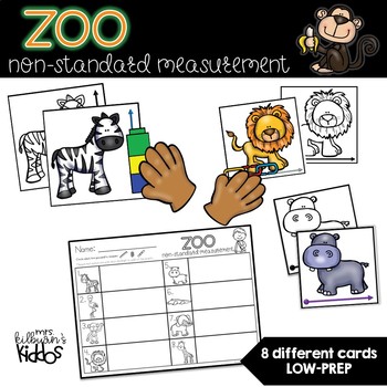 Preview of Zoo Non-Standard Measurement