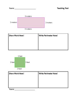 Preview of Zoo Perimeter Activity! *Task Cards or Scoot*