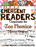 "Zoo Phonics" Inspired Emergent Reader "My Zoo Friends"