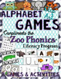 "Zoo Phonics" Inspired Alphabet Games & Activities