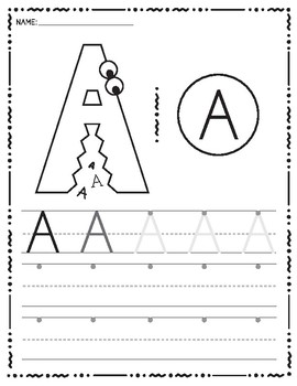 Inspired by Zoo Phonics, Uppercase Handwriting A-Z Bundle by Ashley Suggs