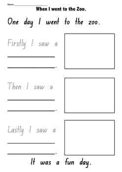 zoo recount activity sheet by jo copland teachers pay teachers