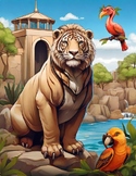 Zoo Safari Coloring Fun for kids