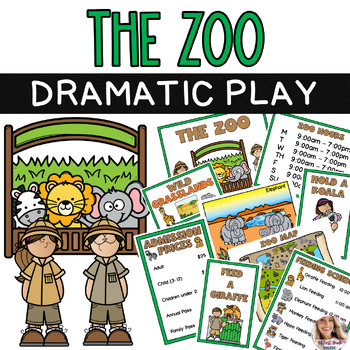 Preview of Zoo Safari Park Dramatic Play Center
