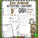 Zoo Scavenger Hunt | Zoo Animals Activities For Preschool 