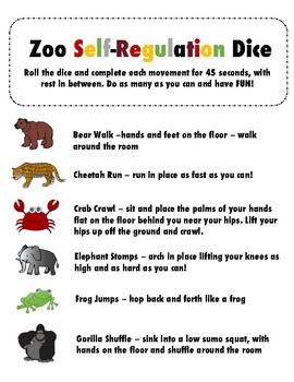 Preview of Zoo Self-Regulation Game!