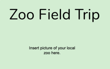 Preview of Zoo Social Story