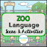Zoo Picture Scene for Speech Therapy - Language Scene