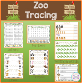 Zoo Tracing, Pre-Writing, Writing Practice