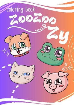 Preview of ZooZooZy—coloring book