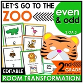 2nd Grade Room Transformation | Even and Odd Numbers