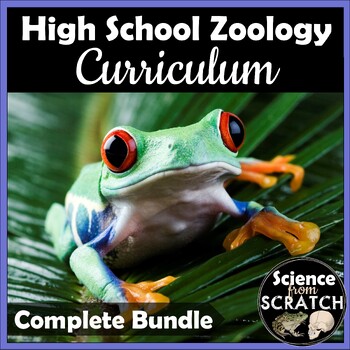 Preview of Zoology Curriculum | Complete Course Bundle