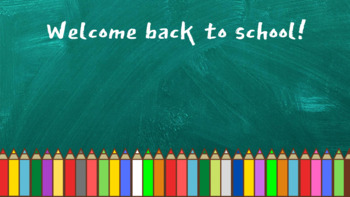 welcome back backgrounds