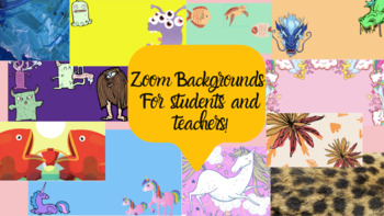 Zoom Backgrounds for Teachers and Students by The Teaching Society