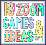 Zoom Games | Distance Learning | 18 Product Bundle | No Prep