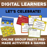 Zoom Google Meet Games for Class Party or Birthday⭐7 GROUP