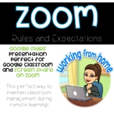 Zoom Meeting Expectations and Rules (Bitmoji) | EDITABLE