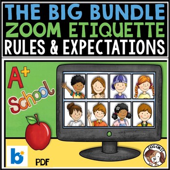 Preview of Zoom Meeting Rules Bundle
