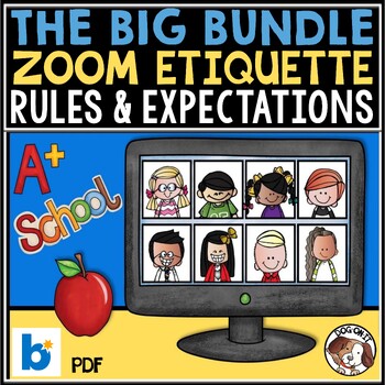 Preview of Zoom Meeting Rules Bundle