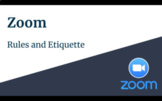 Zoom rules and etiquette