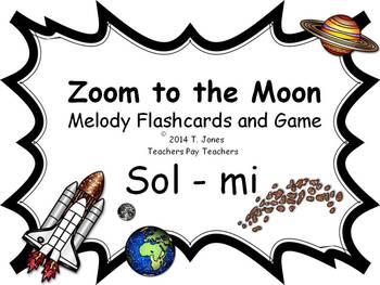 Preview of Zoom to the Moon Sol-Mi Melodic Concept Game