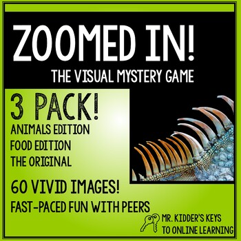 Preview of Zoomed In! The Visual Mystery Game BUNDLE!