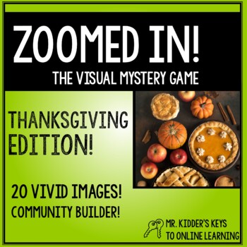 This or That THANKSGIVING Digital Game for Google Meet or Zoom