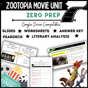 Preview of Zootopia Complete Movie Unit